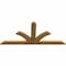 Ekena Millwork Richland Rough Sawn Timber Gable Bracket, Western Red Cedar, 84"W x 38"H x 2"D x 6"F, 11/12 Pitch GBW084X38X0206RIC00RWR - alternate 2